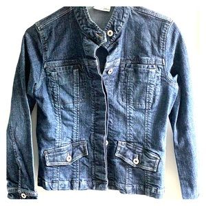 Chico’s Platinum Women’s Denim Jacket Size 0